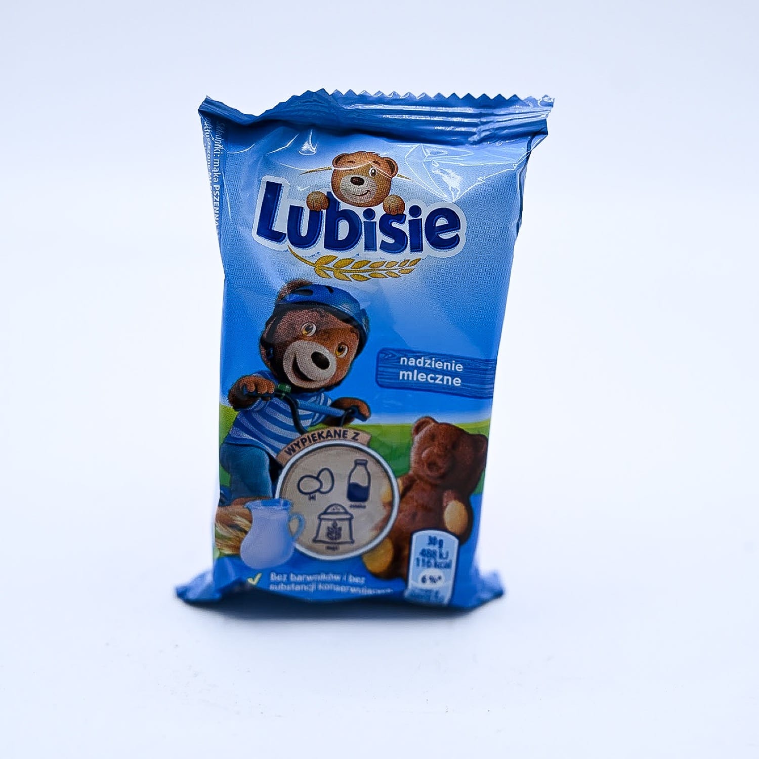 Бісквіт Lubisie з молочною начинкою