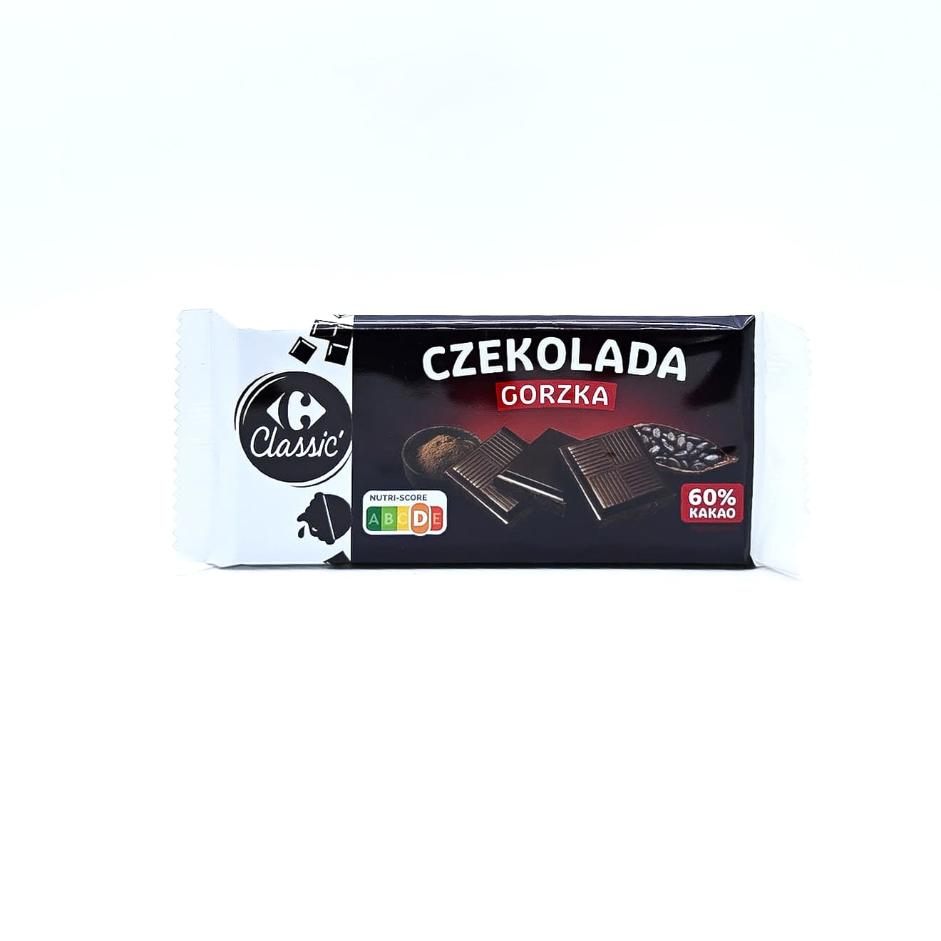 Carrefour Classic Шоколад Carrefour Classic Czekolada Gorzka 60% (ракурс 2), 100 г