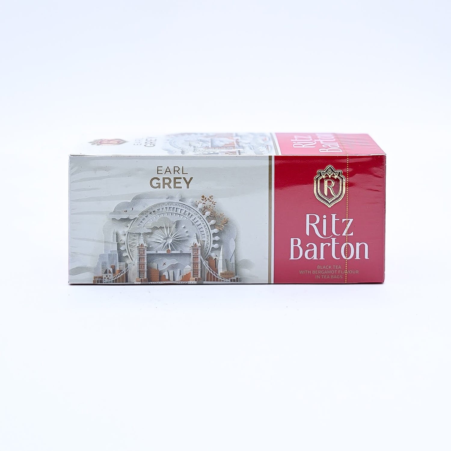 Чай Ritz Barton Earl Grey чорний з бергамотом, у пакетиках