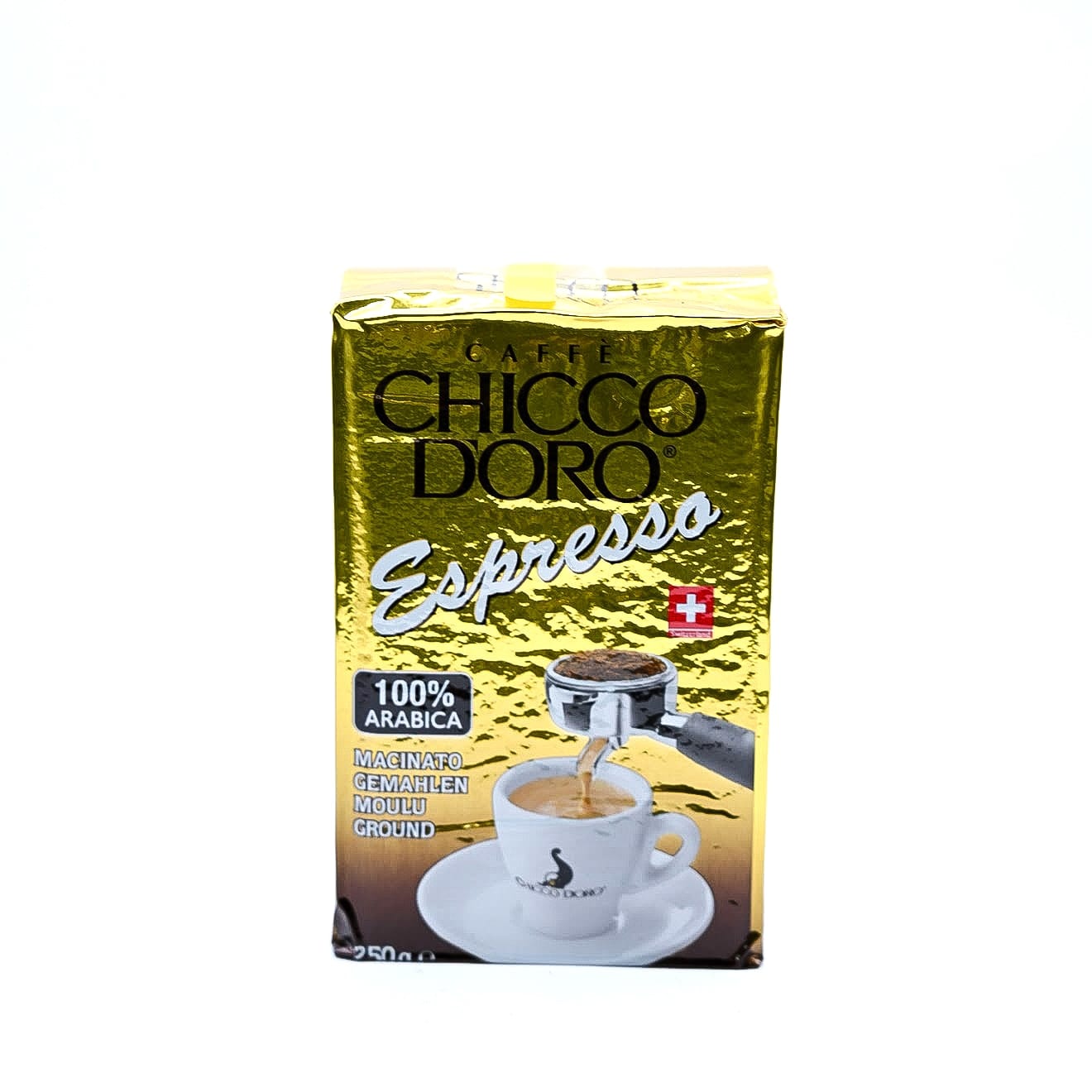 Chicco d'Oro Espresso 100% Arabica, 250 г