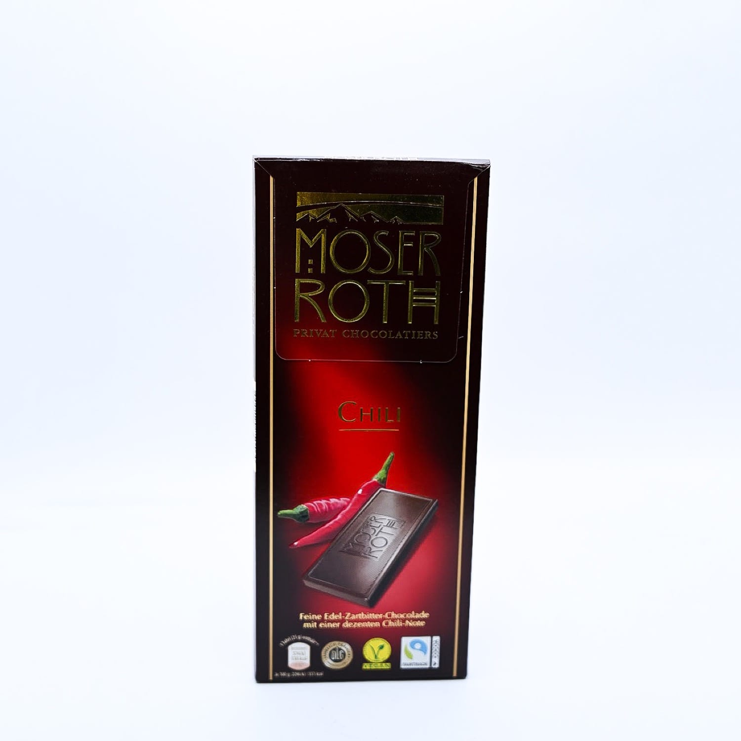 Чорний шоколад Moser Roth Chili (з чілі)