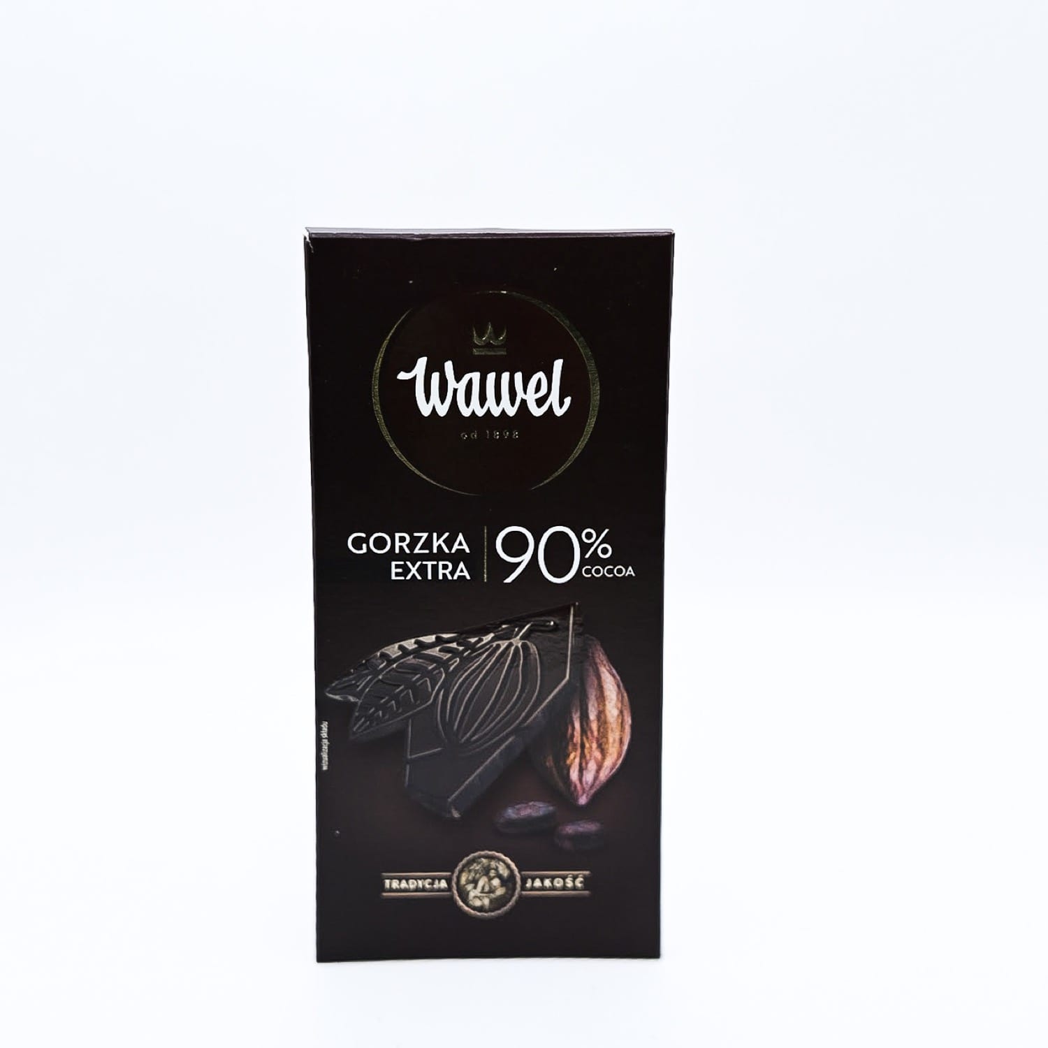 Чорний шоколад Wawel Gorzka Extra 90% какао — 1