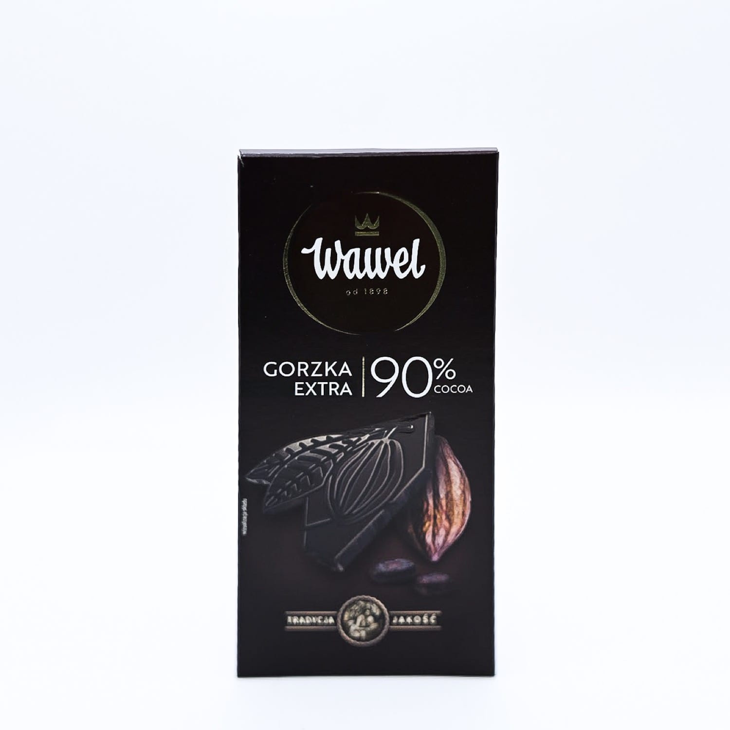 Чорний шоколад Wawel Gorzka Extra 90% какао — 2