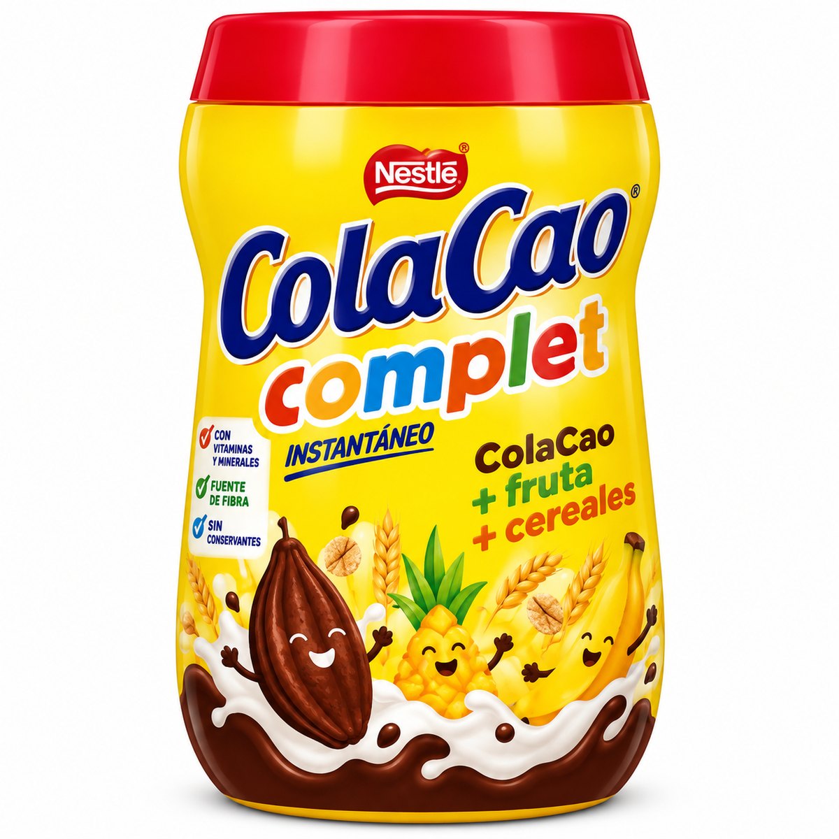 Гарячий шоколад Cola Cao 360г фрукти+злаки