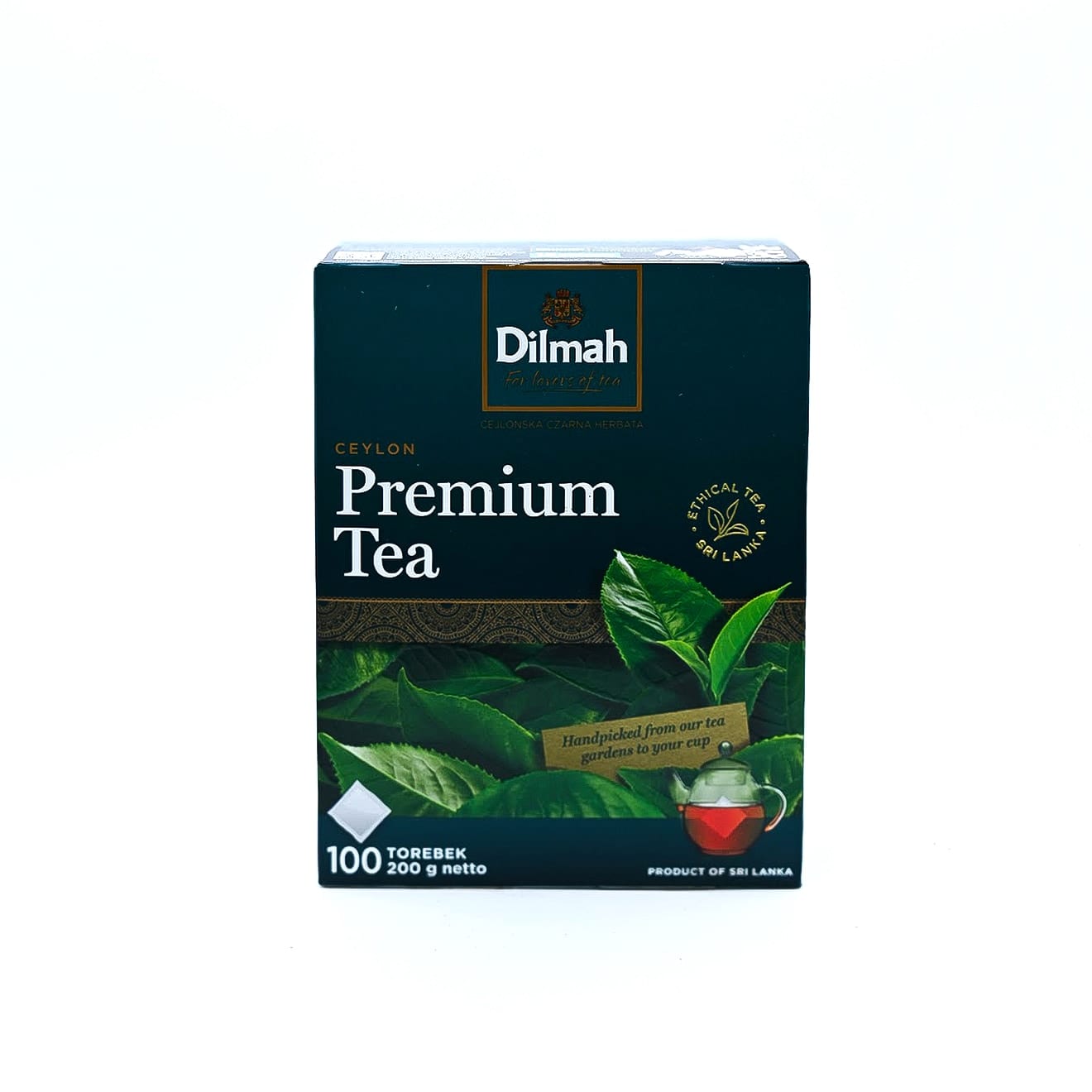 Dilmah Ceylon Premium Tea (пакети), 200g (100 пакетів)