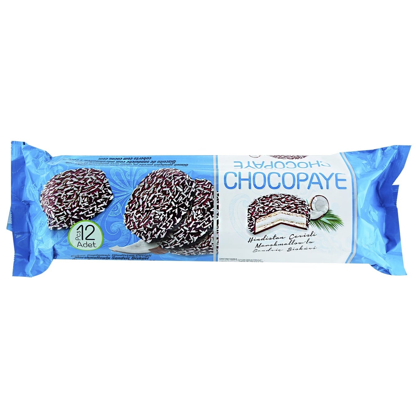 Печиво Chocopaye з маршмелоу та кокосовою стружкою 216 г