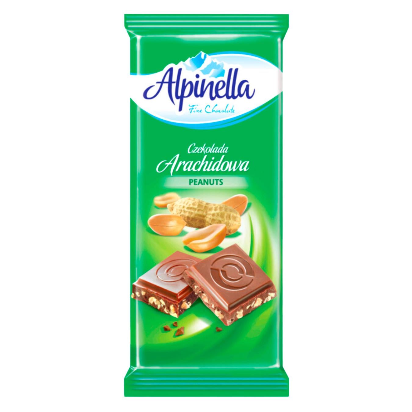 Alpinella шоколад Arachidowa 90г