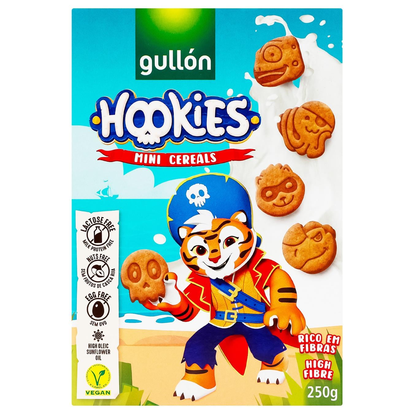Печиво Gullon Hookies Mini Cereales 250 г