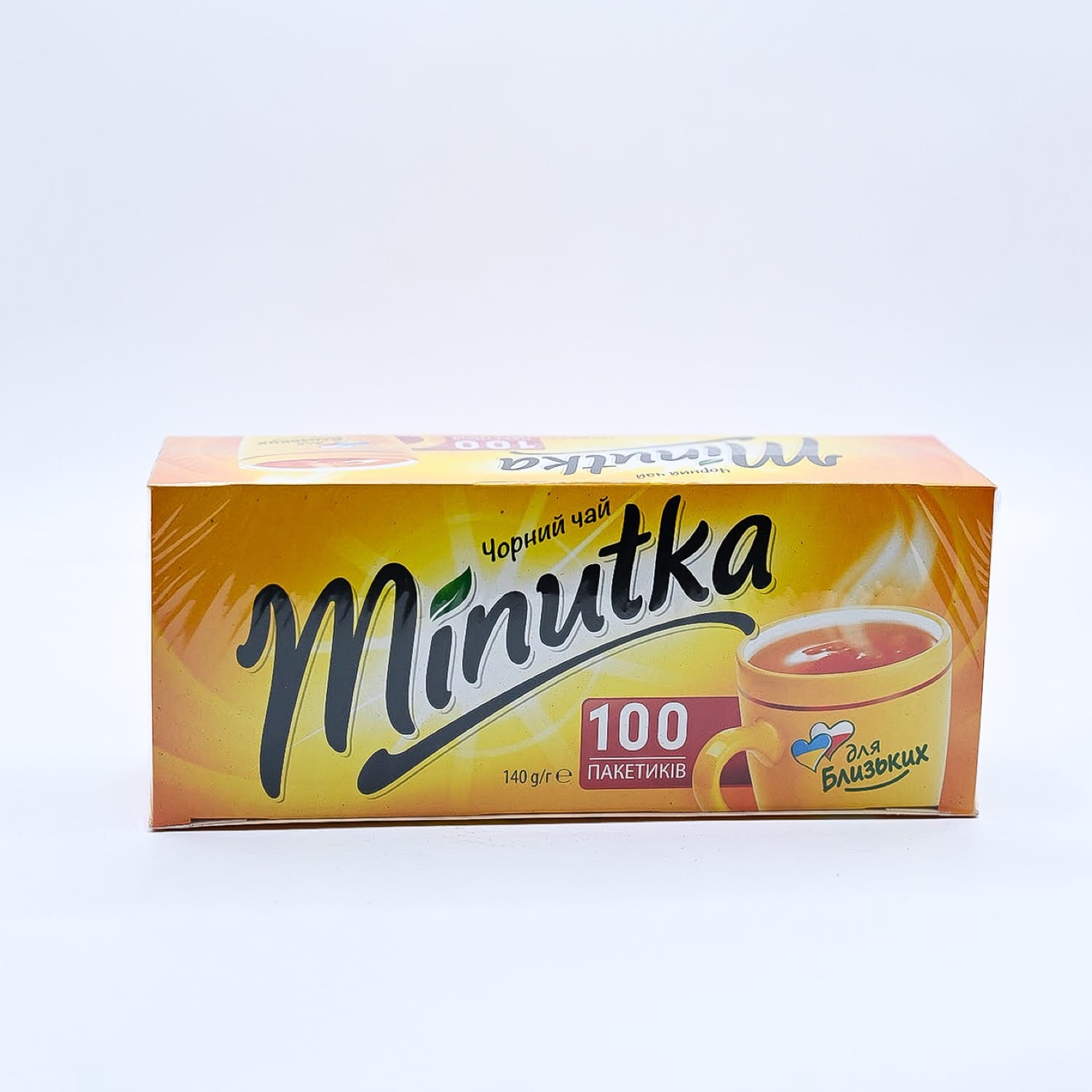 Чай Чорний Мінутка Minutka Black Tea 100 пакетиків
