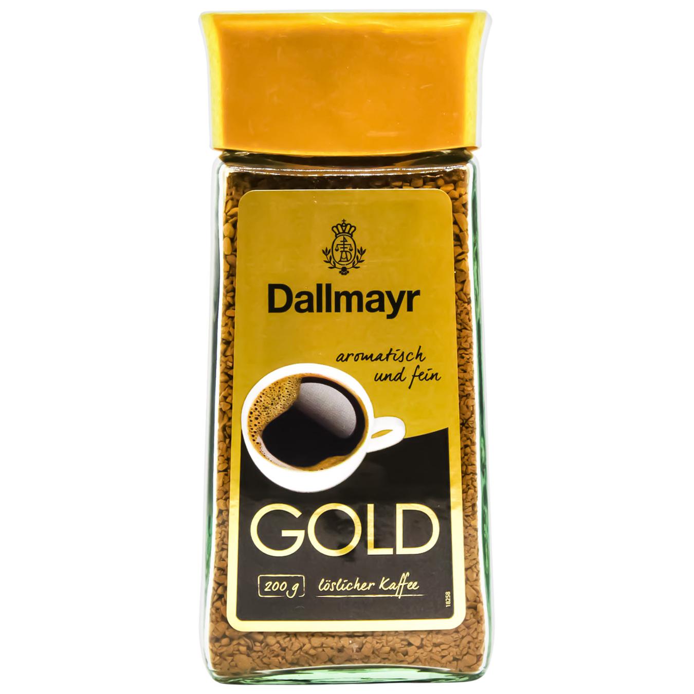 Кава розчинна Dallmayr Gold 200 гр