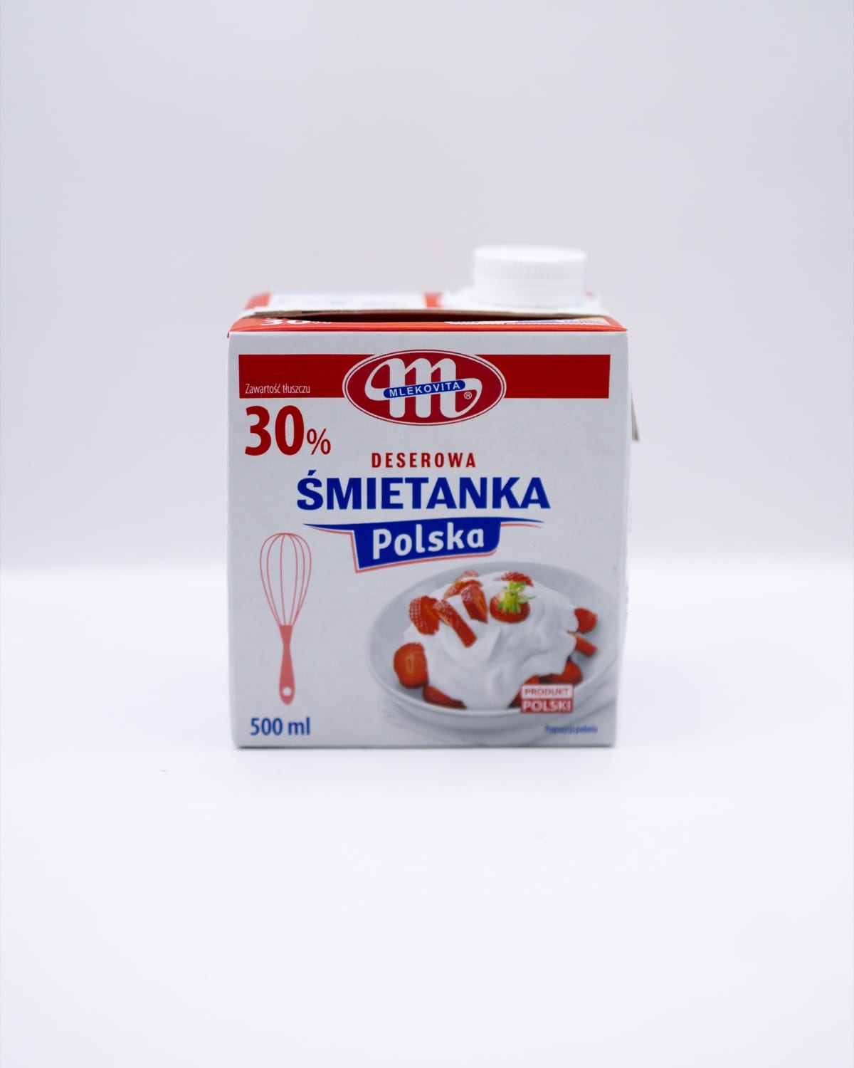Вершки Млековіта 30% Mlekovita 500мл