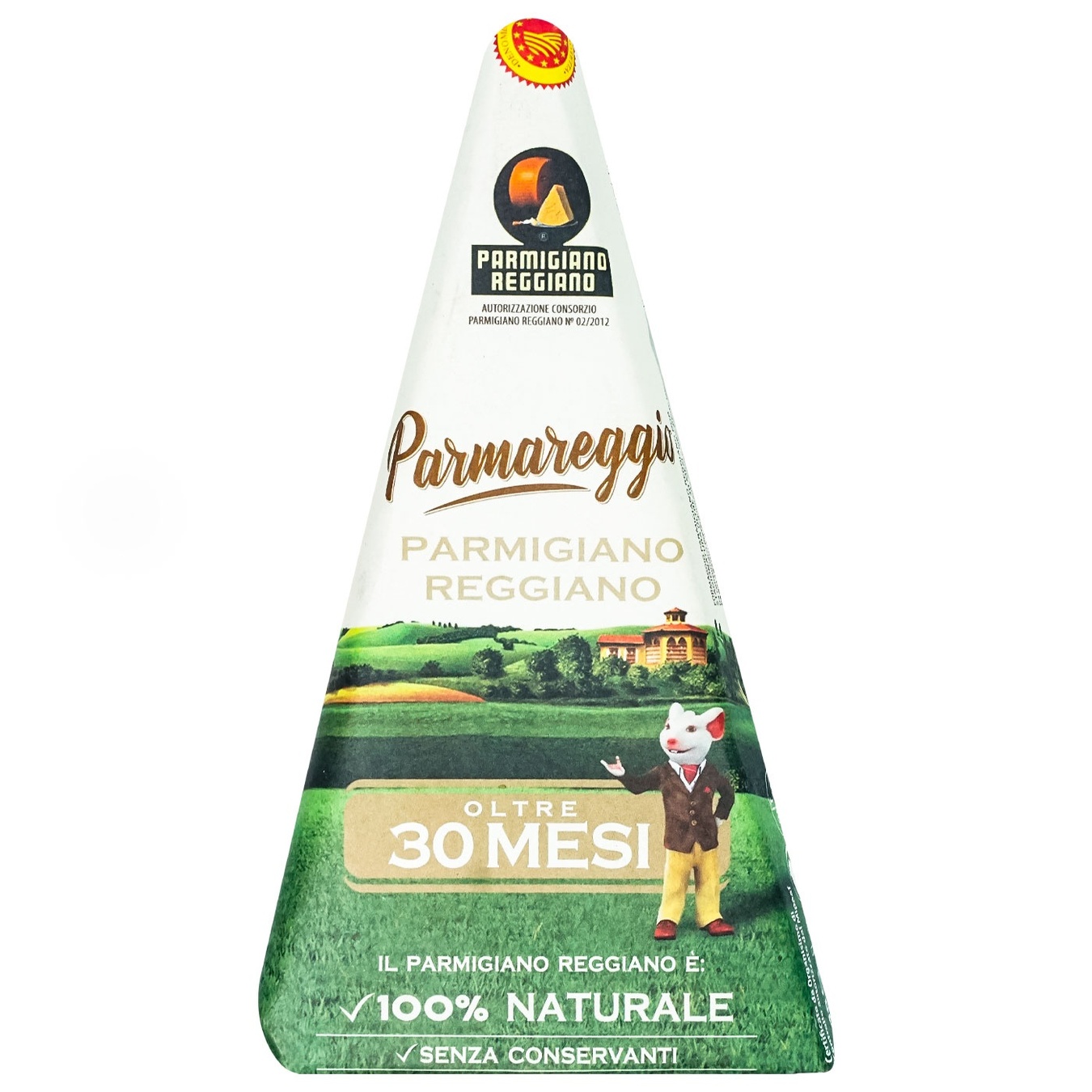 Сир Пармезан Реджано (мишка) 30міс. Parmigiano Reggiano 200г