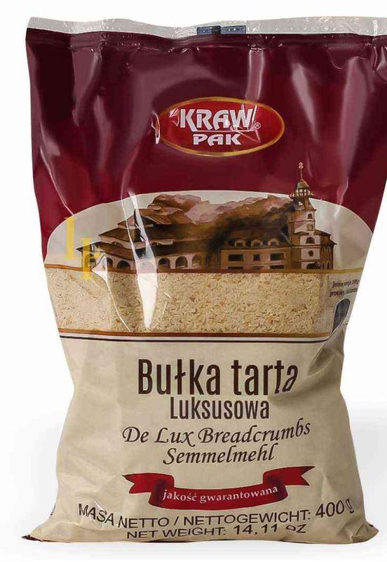 Панірувальні сухарі (булка терта) Bulka tarta Kraw Pak 400г