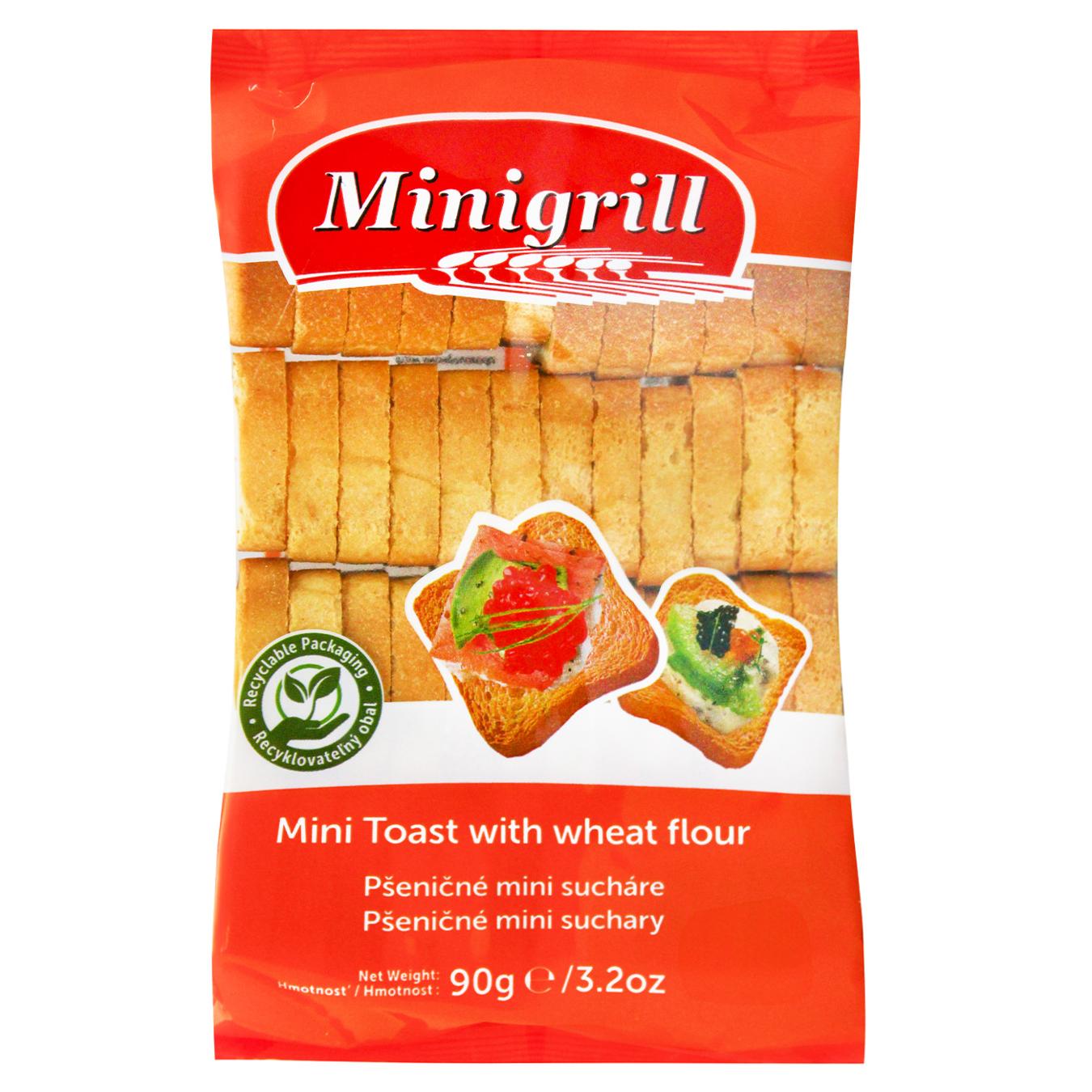Грінки пшеничні Панно Мінігріл Minigrill 90г
