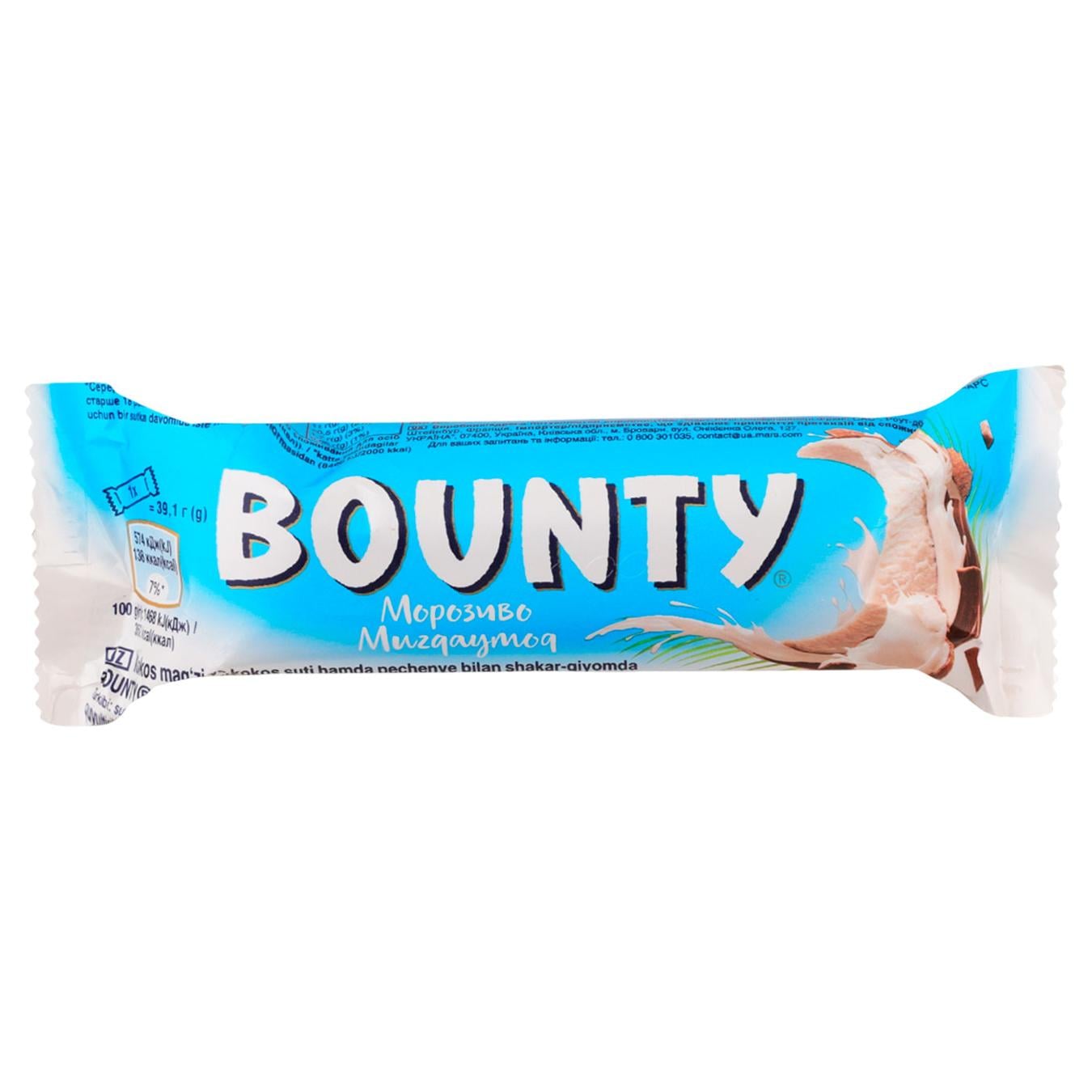Морозиво Bounty 39 г