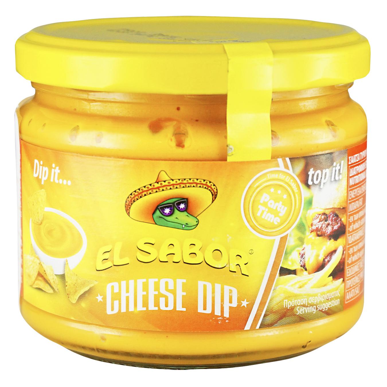 Соус сирний в стилі Сальса Ель Сабор Хелком HELCOM El Sabor 300г
