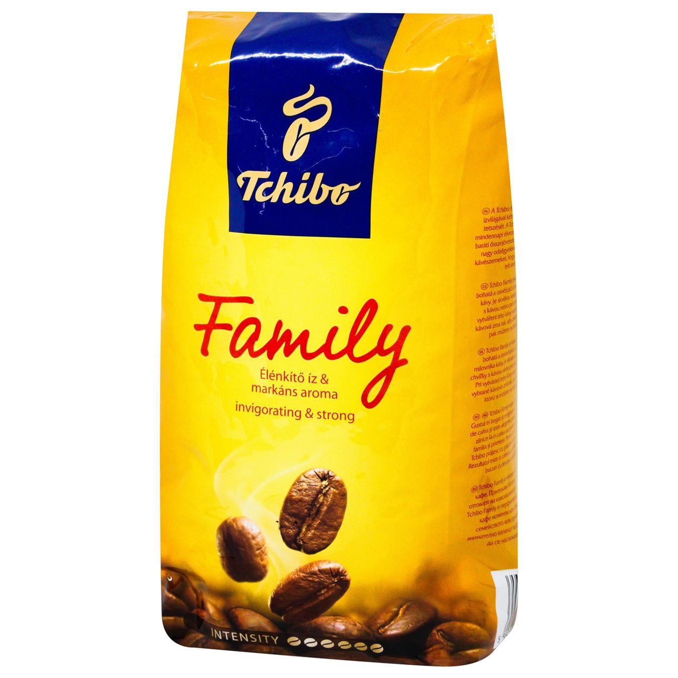 Кава Tchibo Family у зернах 1 кг