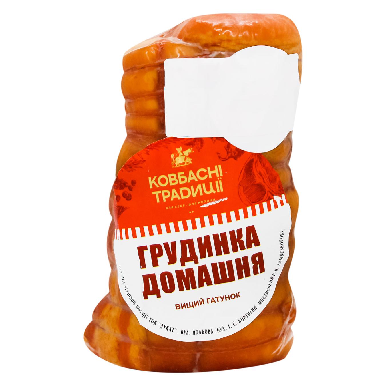 Грудинка домашня
