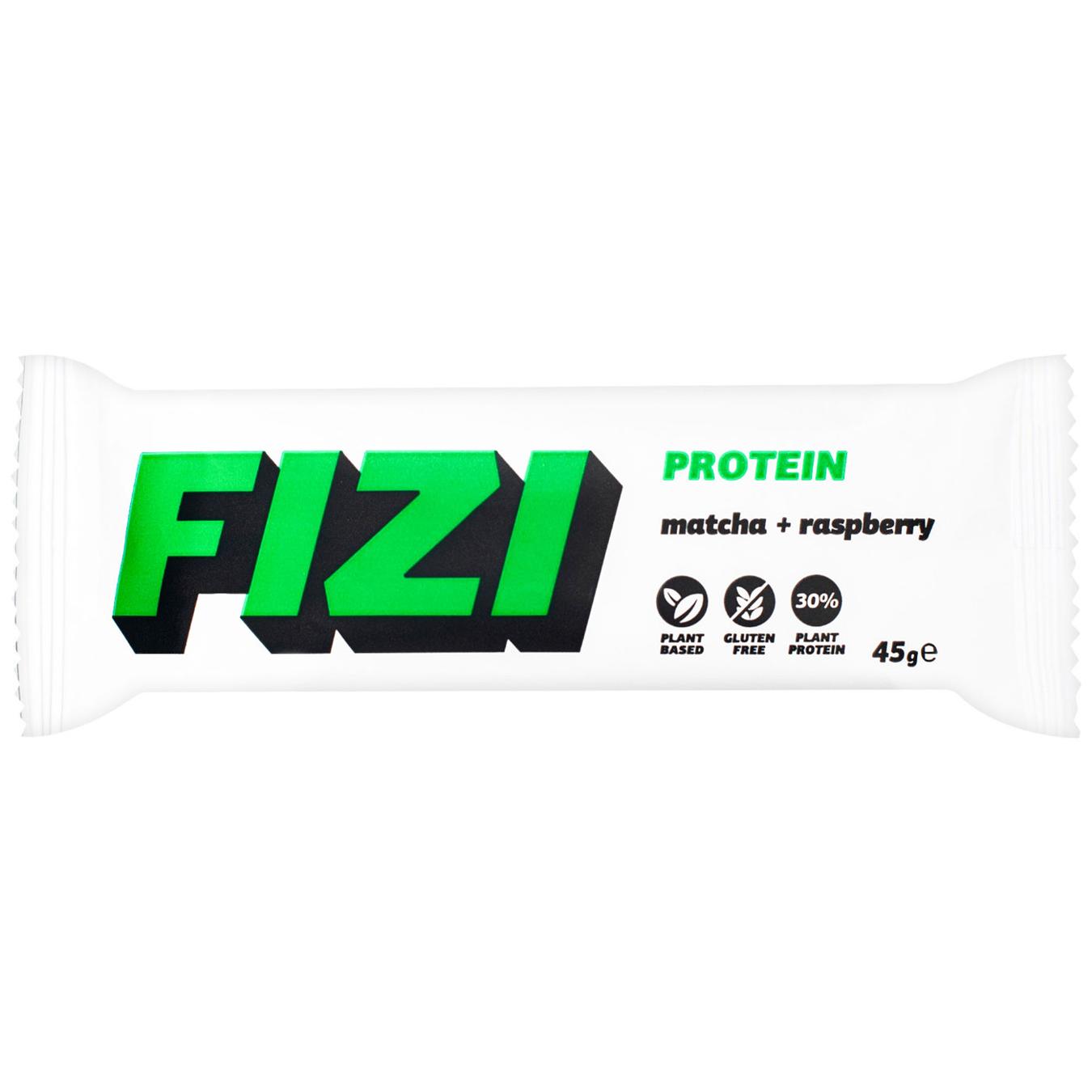 Батончик Fizi "Raspberry matcha"