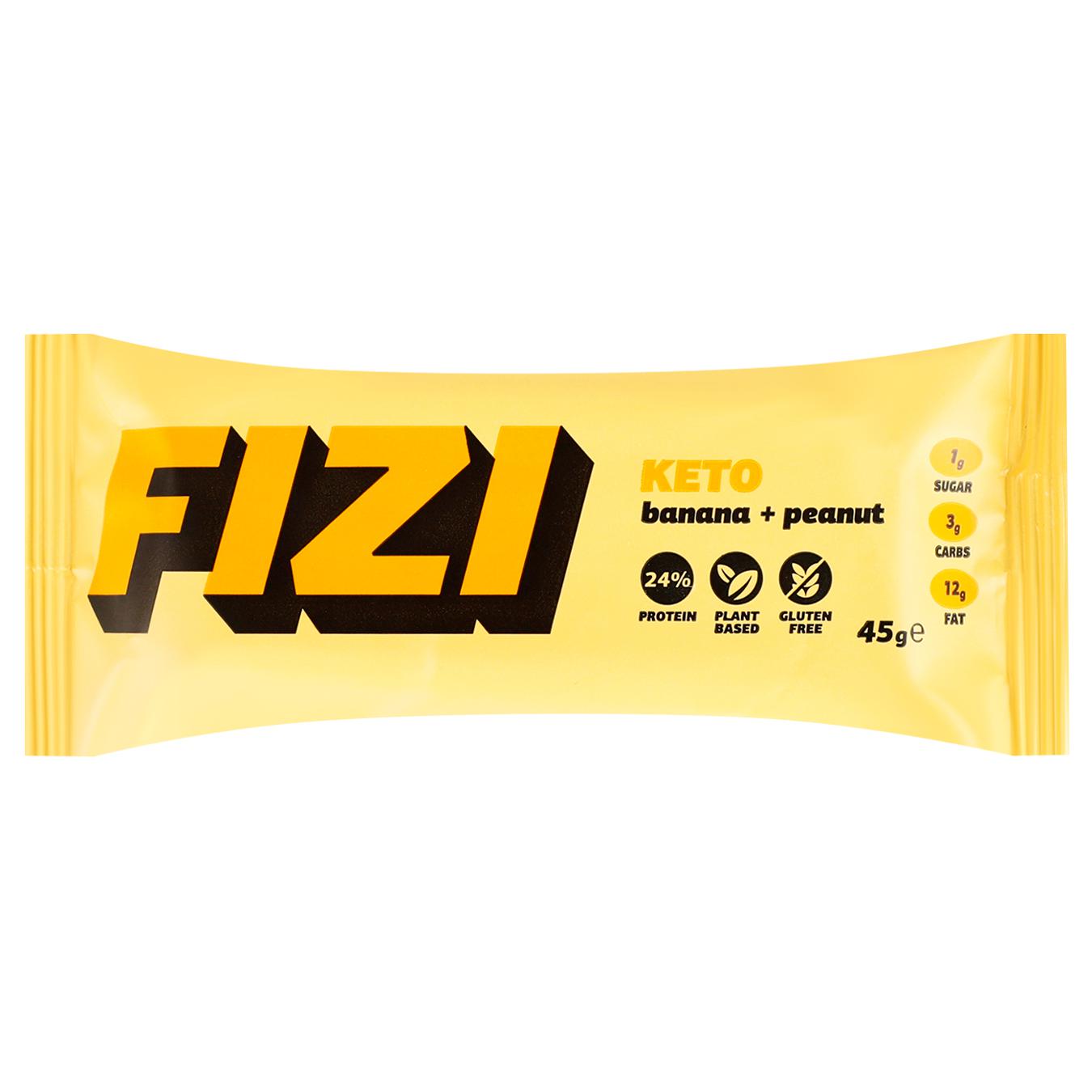 Батончик Fizi "Banana+Penaut"