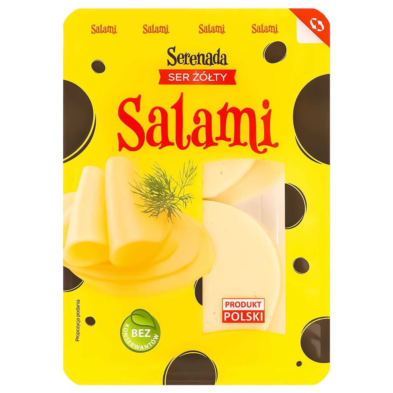 Сир салямі нарізка 300 гр