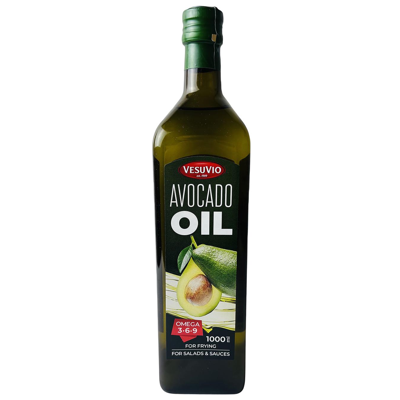 Олія з авокадо Vesuvio Avocado Olio 1L скло