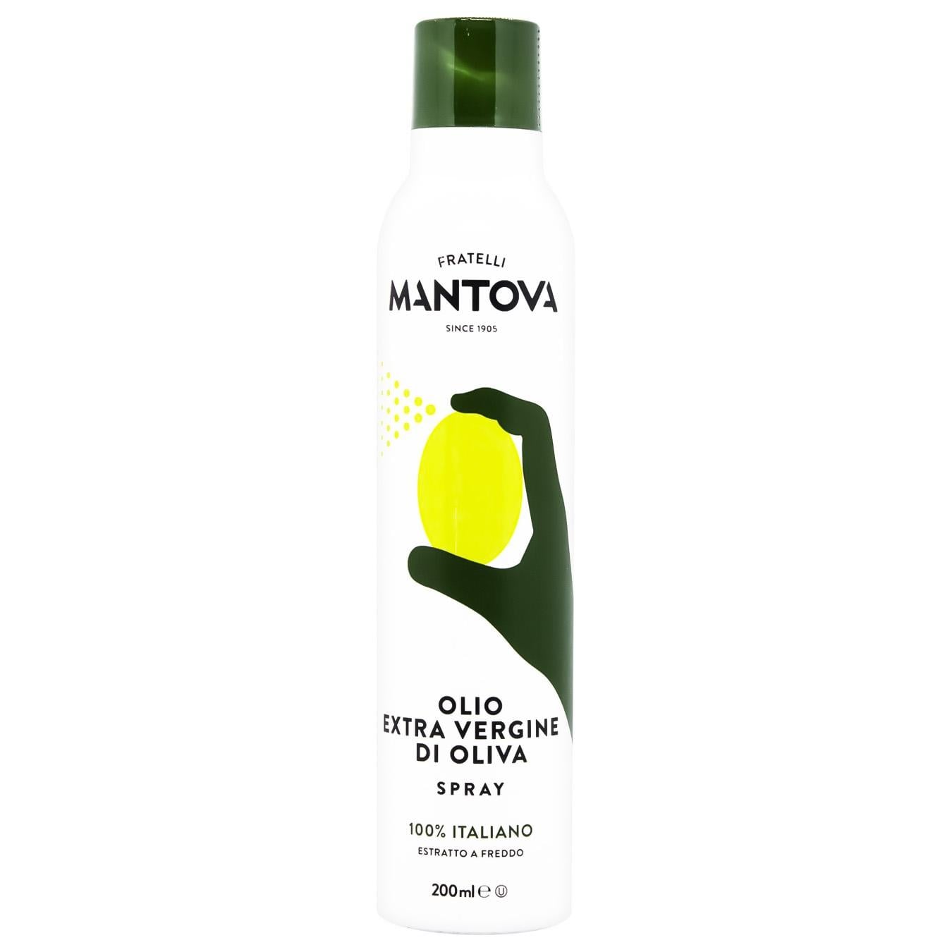 Олія Екстра Вірджин (спрей) Мантова Fratelli Mantova Olio Extra Vergine Di Oliva 200мл