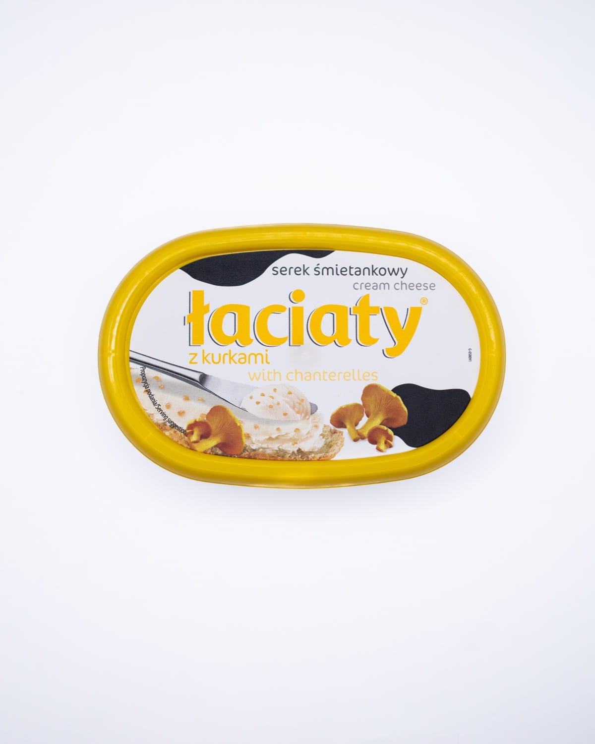 Крем-сир Лаціата гриби (лисички) Łaciaty 135