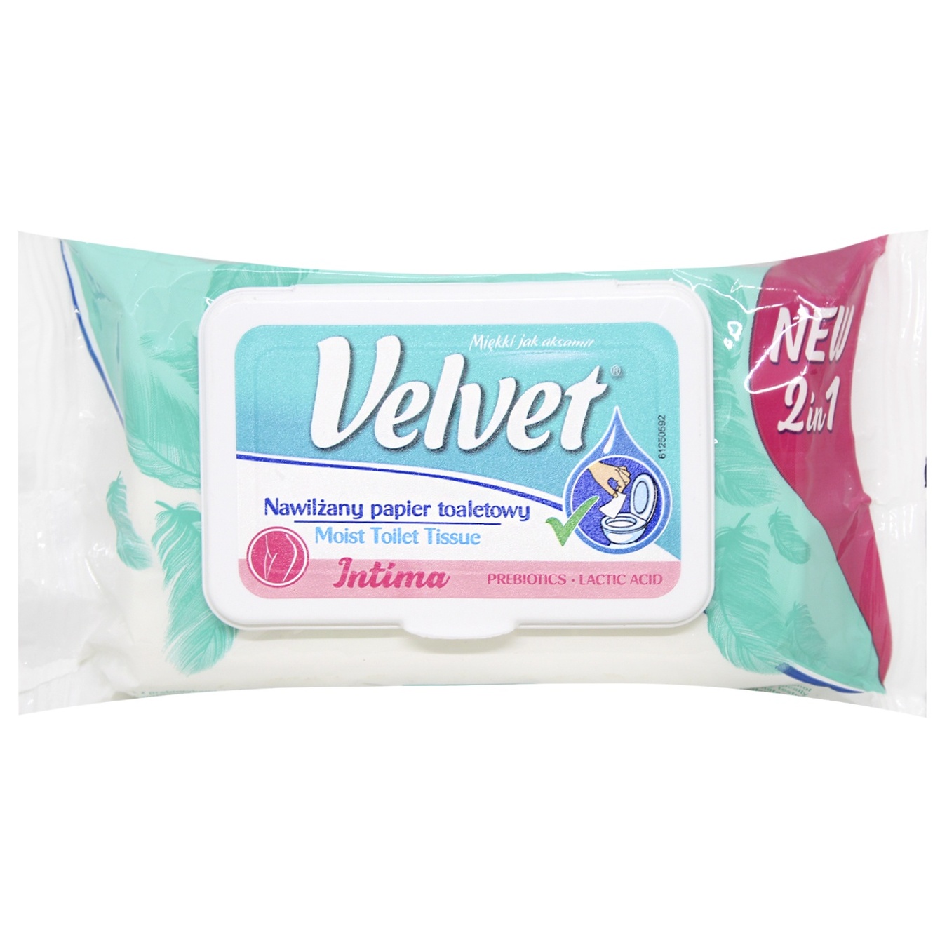 Вологі серветки Velvet intima 48 шт