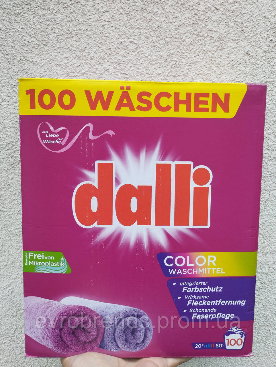 Порошок Dalli color 100прань