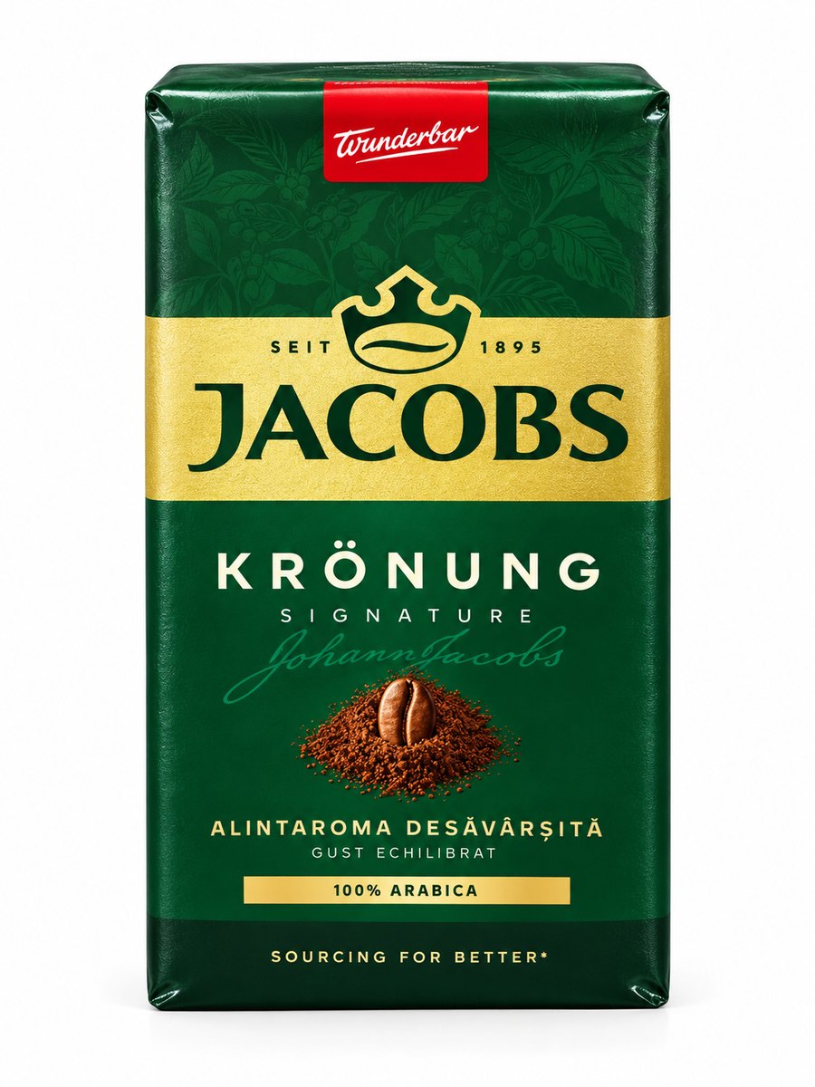 Кава мелена JACOBS KRONUNG SIGNATURE 500 грам