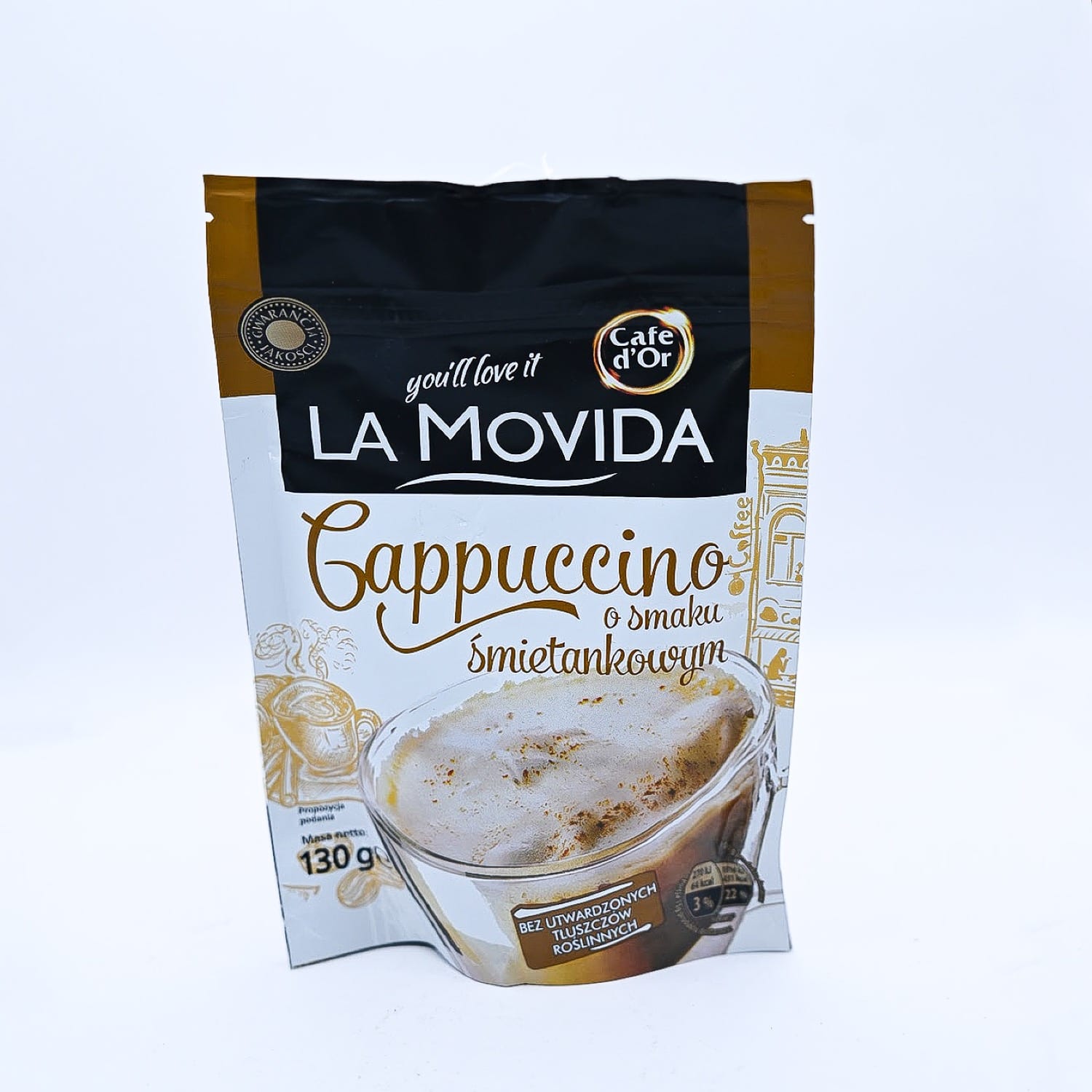 Капучино розчинне La Movida вершкове, 130 г