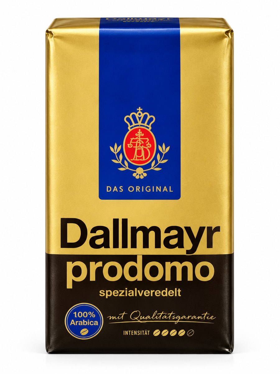 Кава мелена Даллмаєр Prodomo TM Dallmayr 500г
