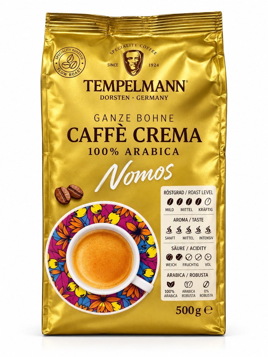 Кава Tempelmann 500гр зерно
