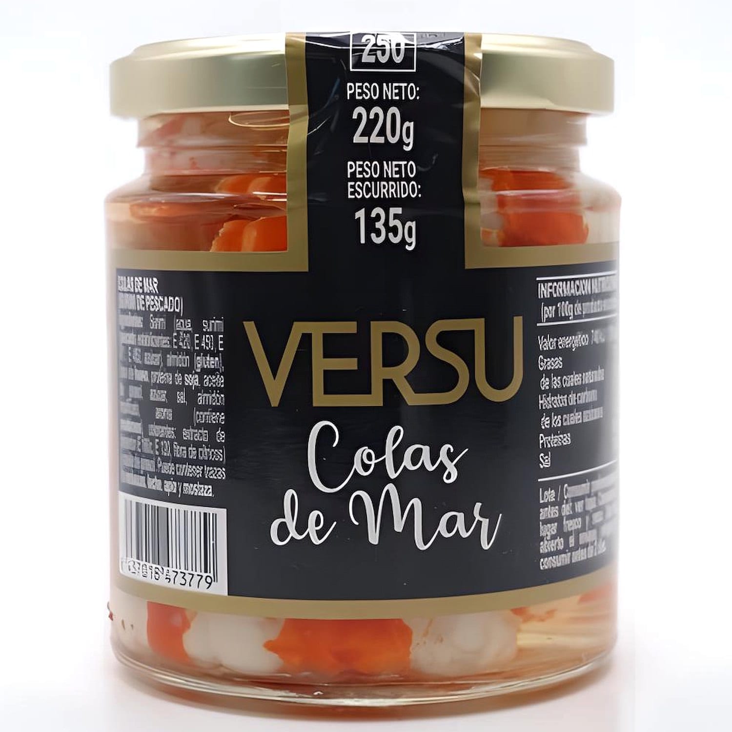 Хвости креветок Versu Colas de Mar, 220 г