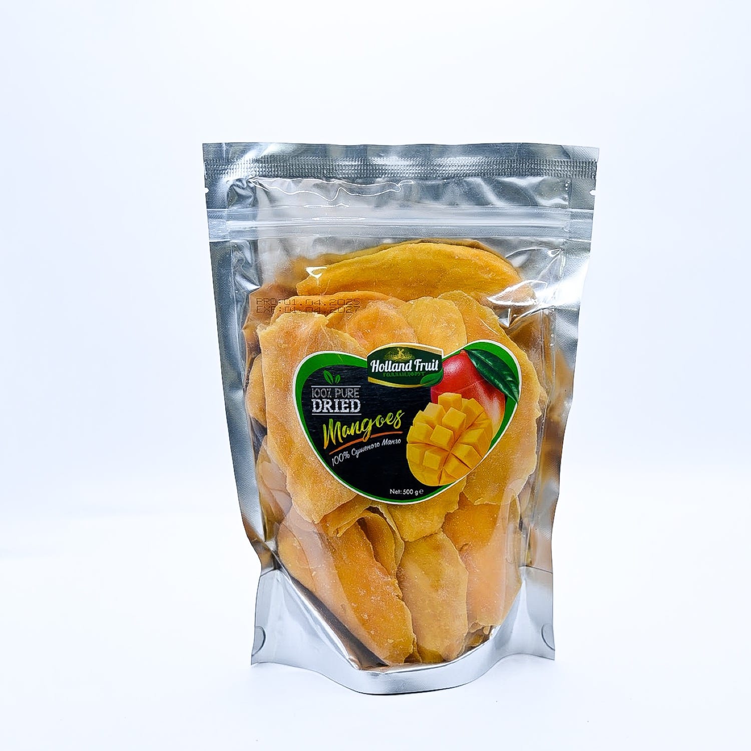 Манго сушене Holland Fruit 100% Pure Dried, 500 г