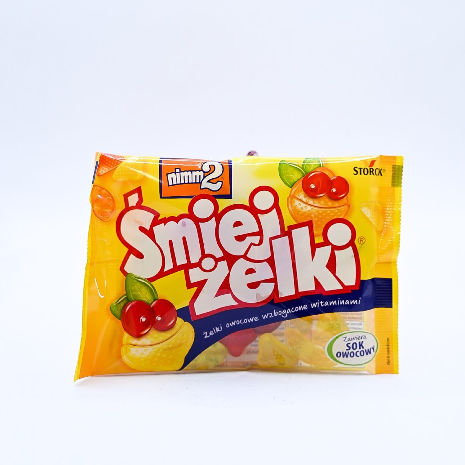Мармелад жувальний nimm2 «Śmiejżelki» фруктовий з вітамінами