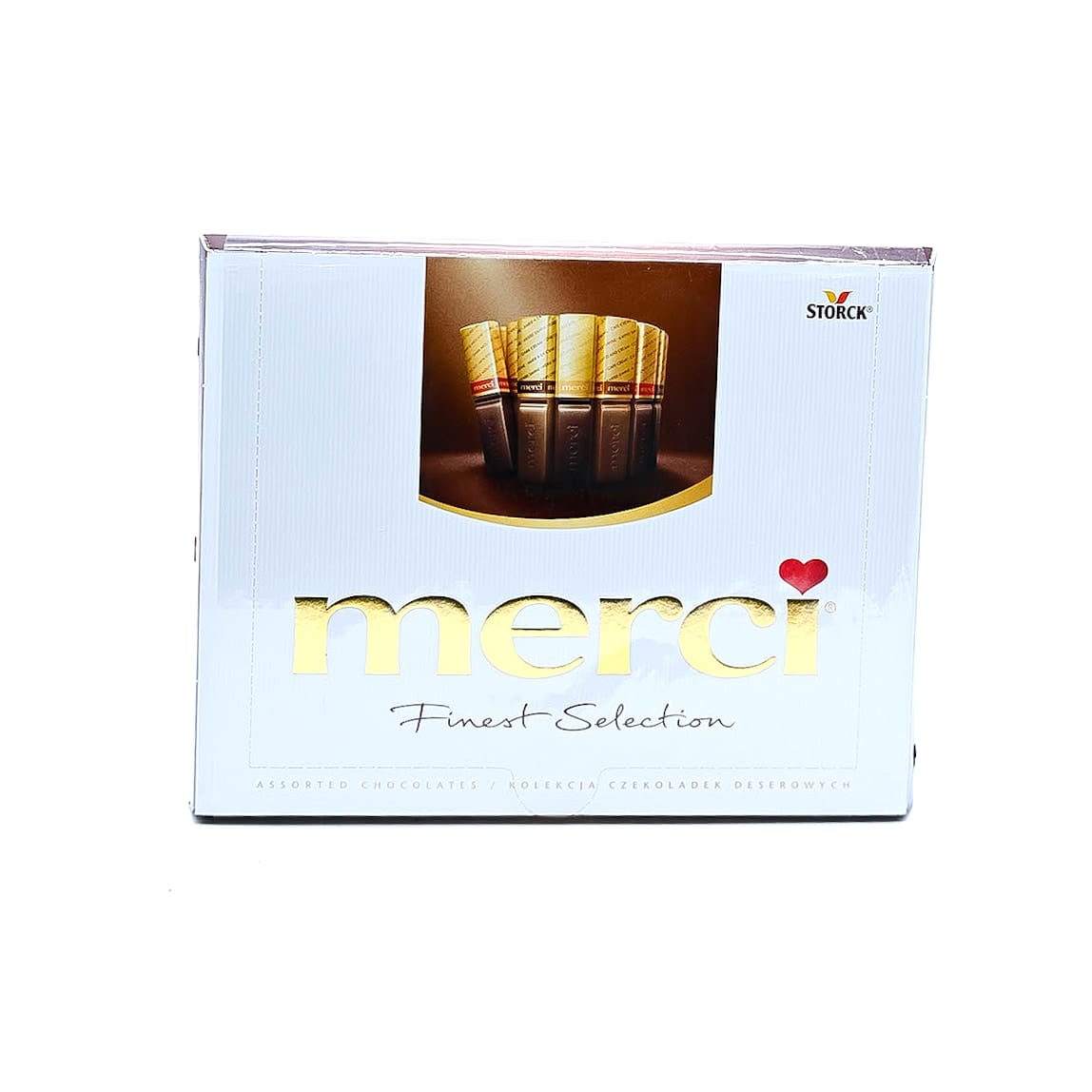 Merci Цукерки Merci Finest Selection asorті (білий пак), бл. 250 г