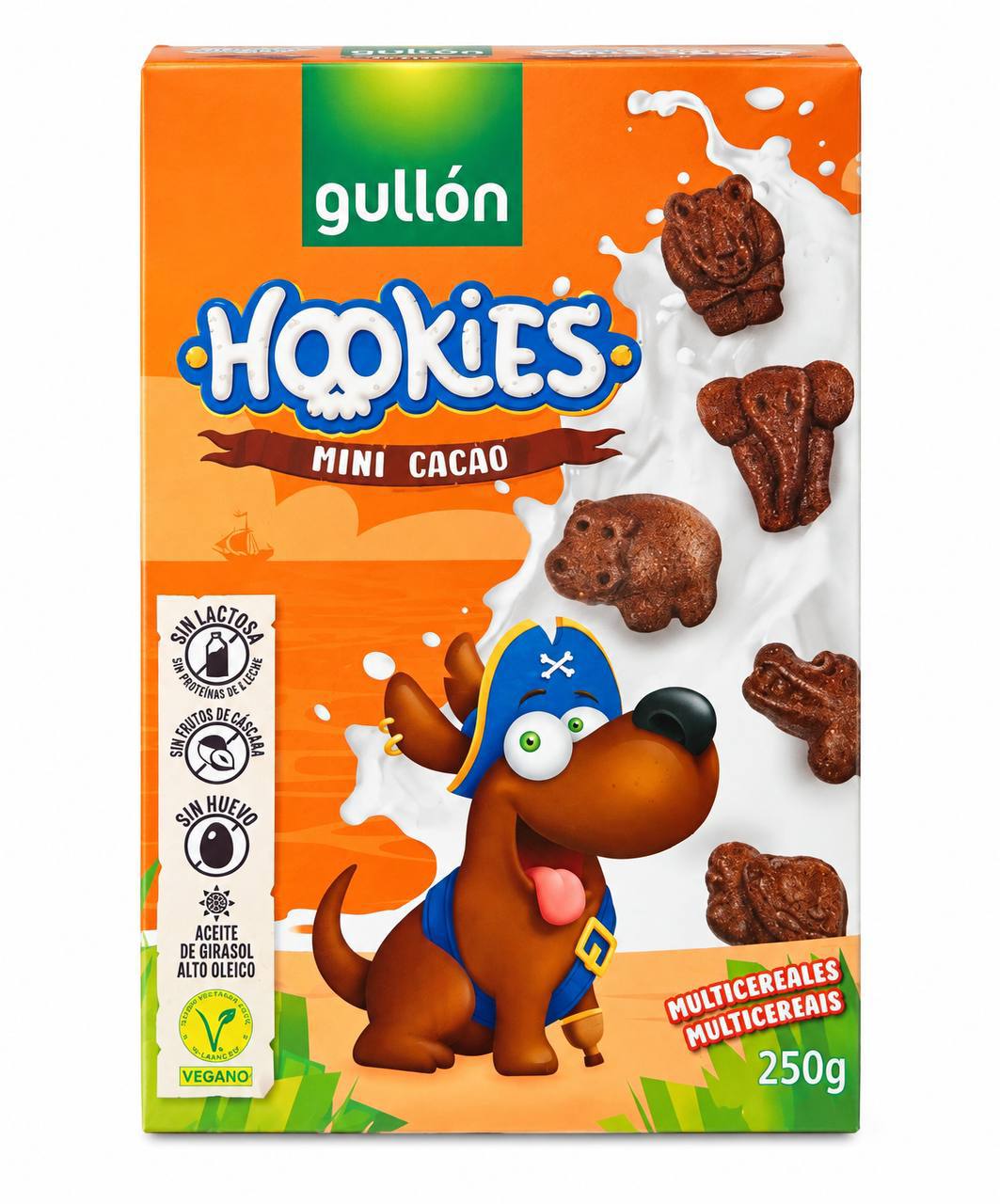 Печиво Gullon Hookies Mini Cacao 250 г