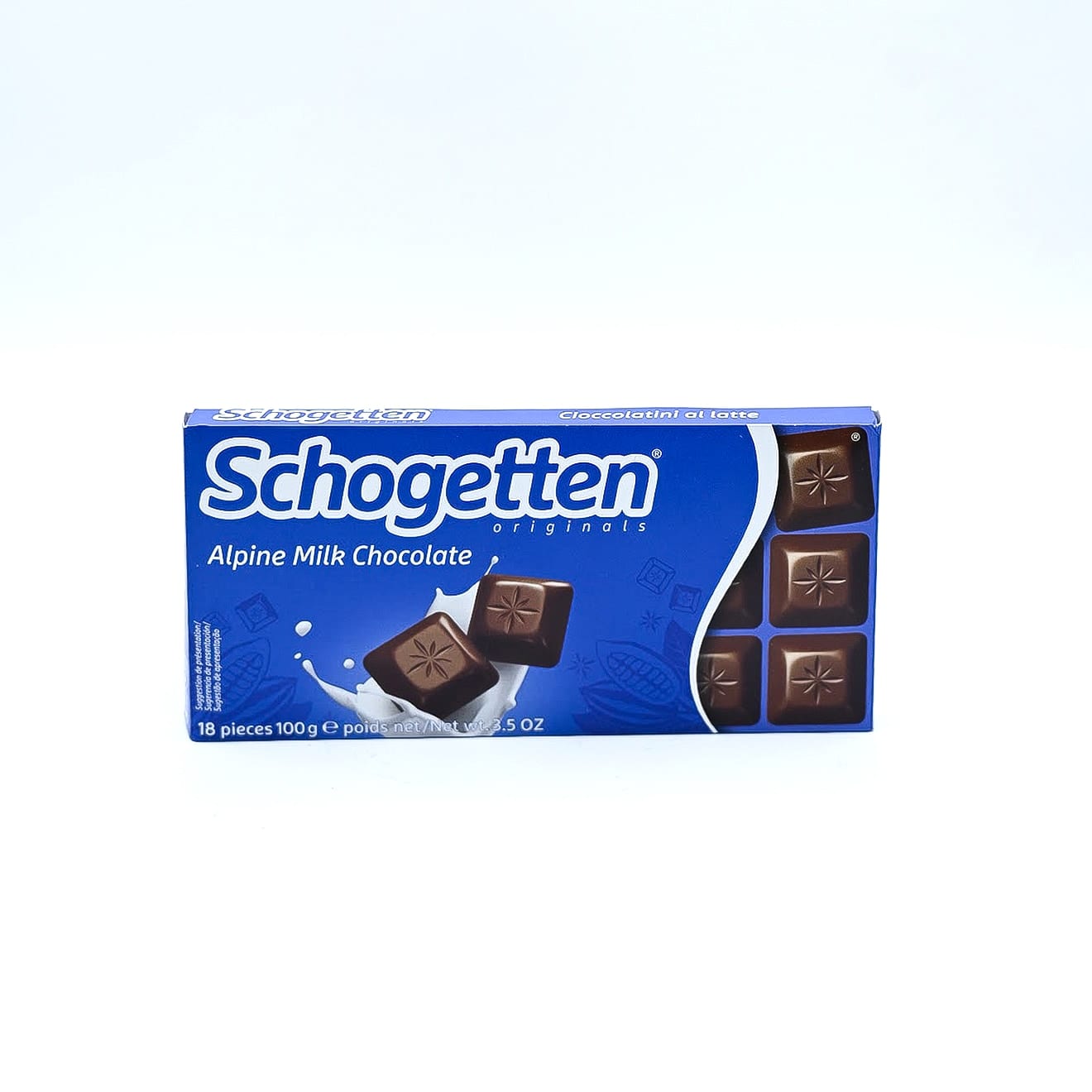 Schogetten Alpine Milk Chocolate, 100г