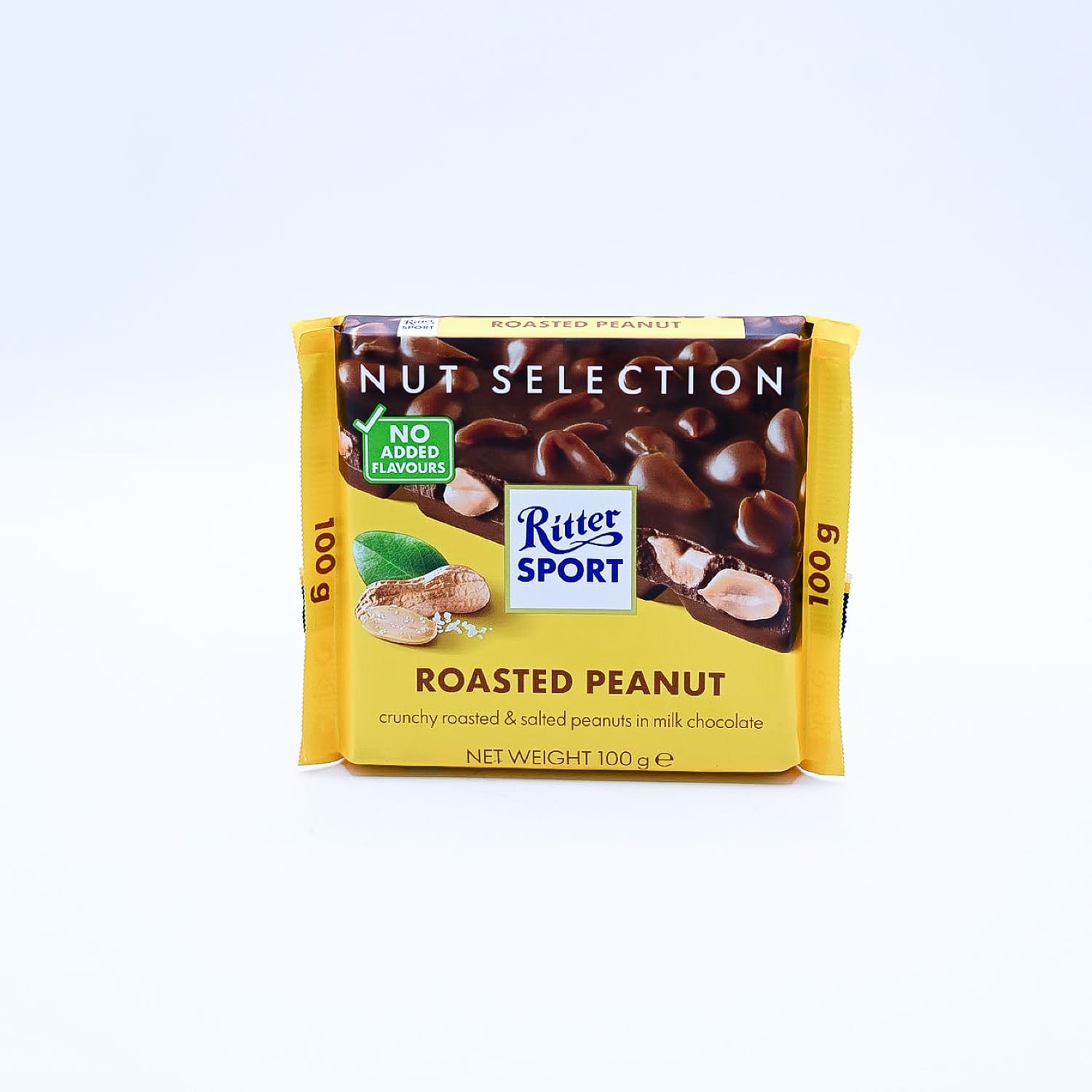Шоколад Ritter Sport Roasted Peanut (смажений арахіс), 100 г