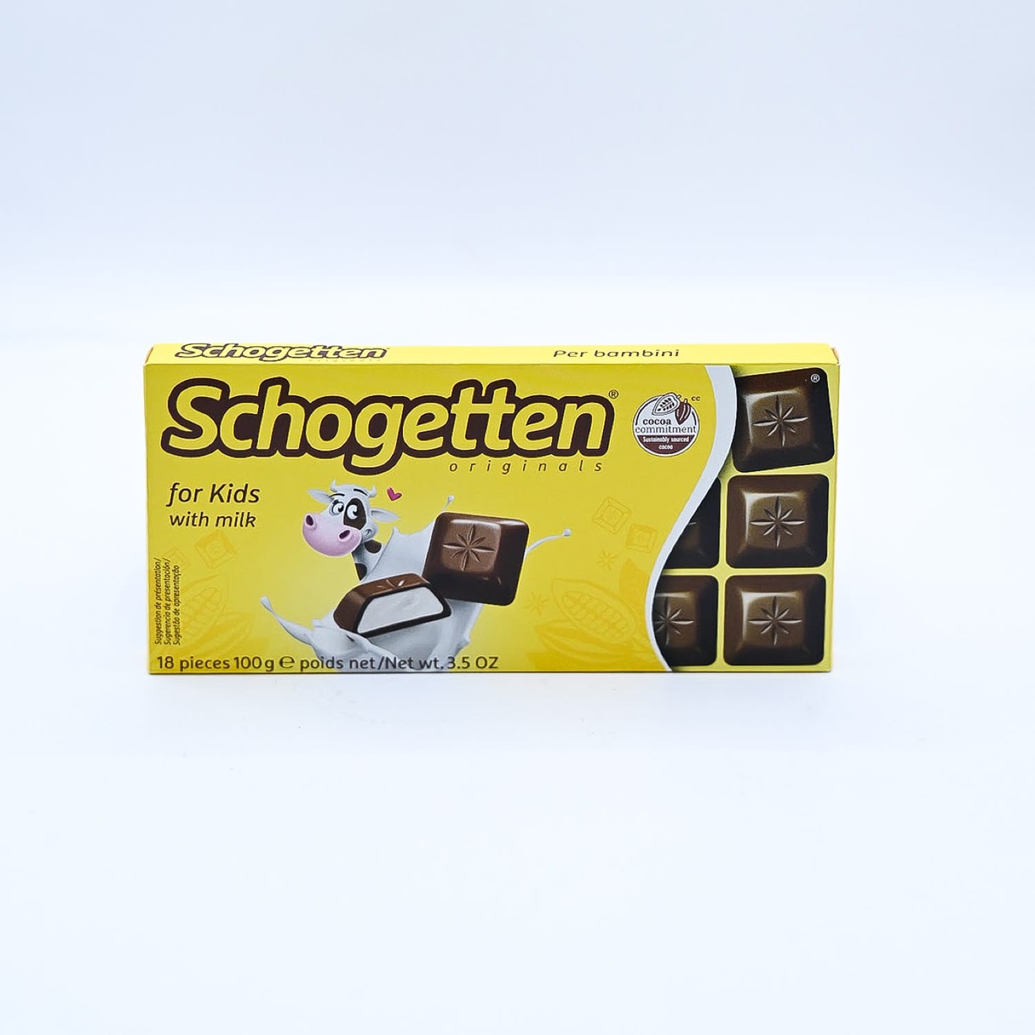 Шоколад Schogetten for Kids (молочний), 100 г