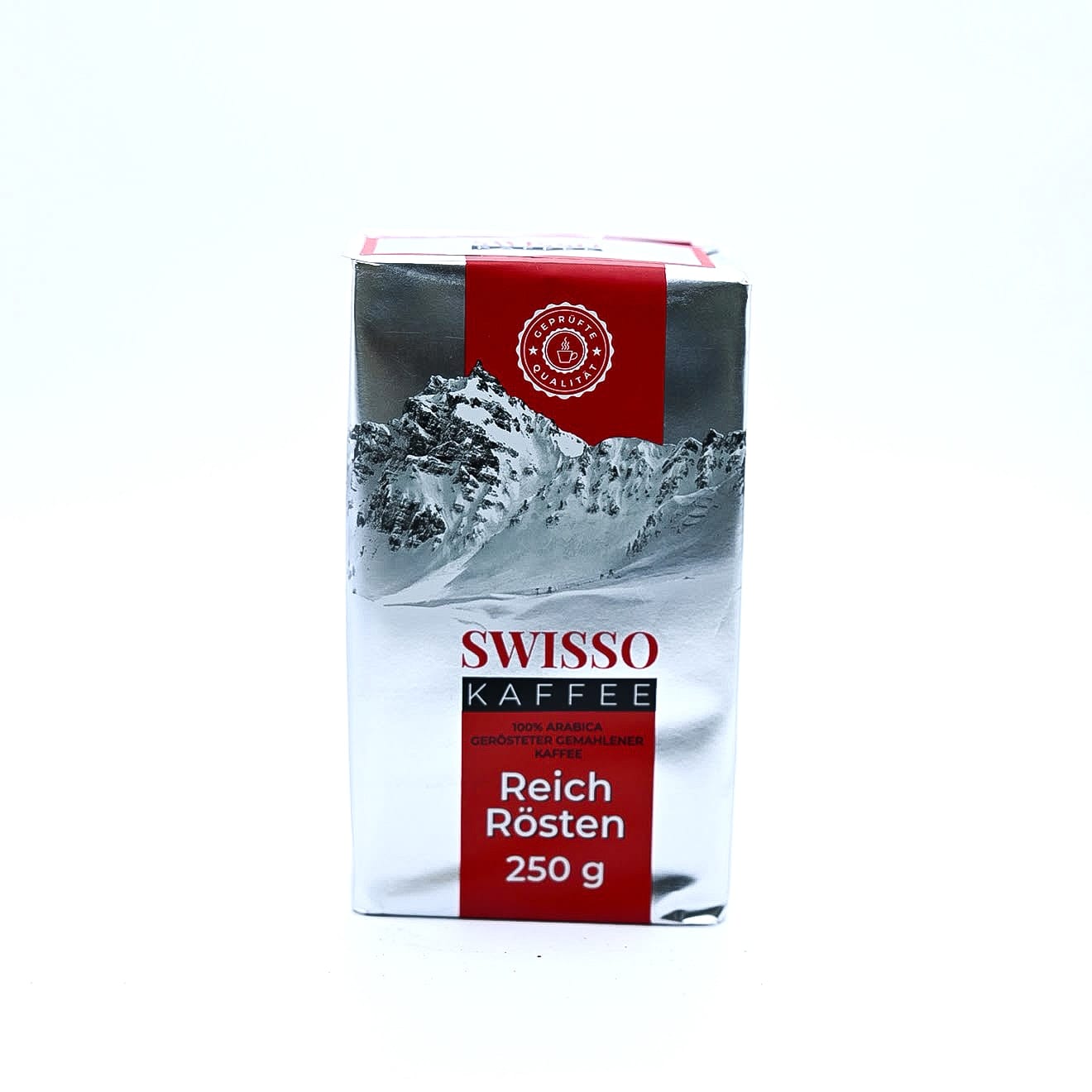 Swisso Kaffee Reich Rösten 100% Arabica, 250 г