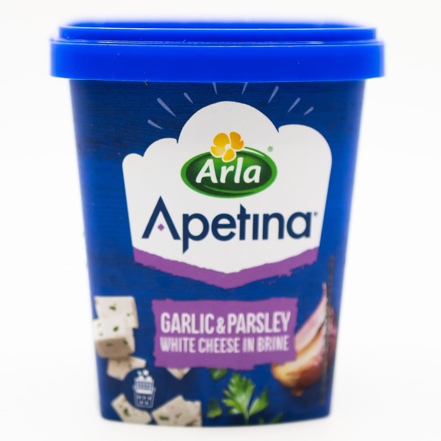 Сир фета Arla Apetina з часником і петрушкою, 200 г
