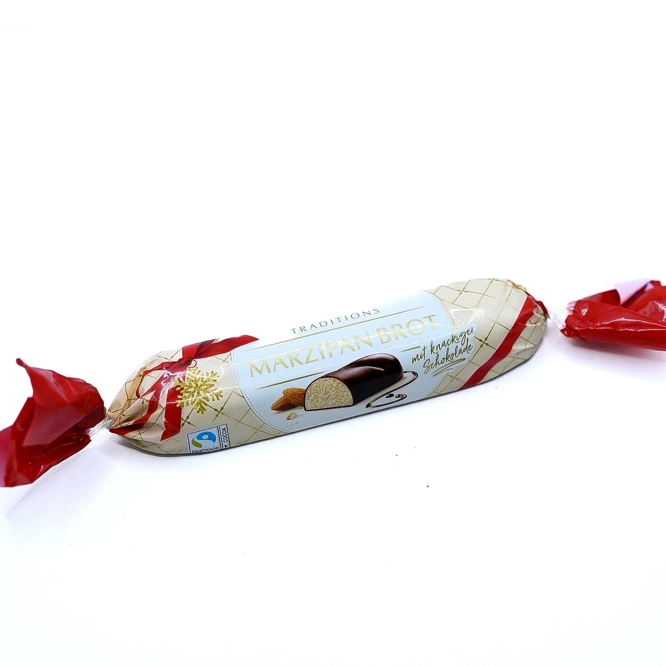Traditions Marzipan Brot mit Schokolade