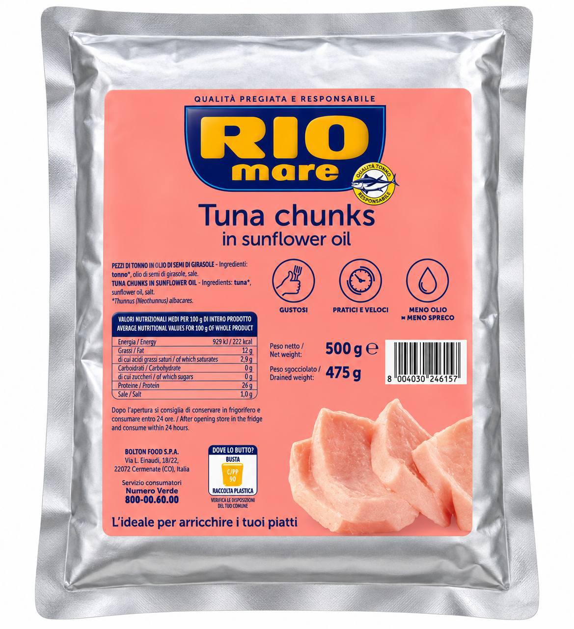 Тунець в олії RIO 500 грам