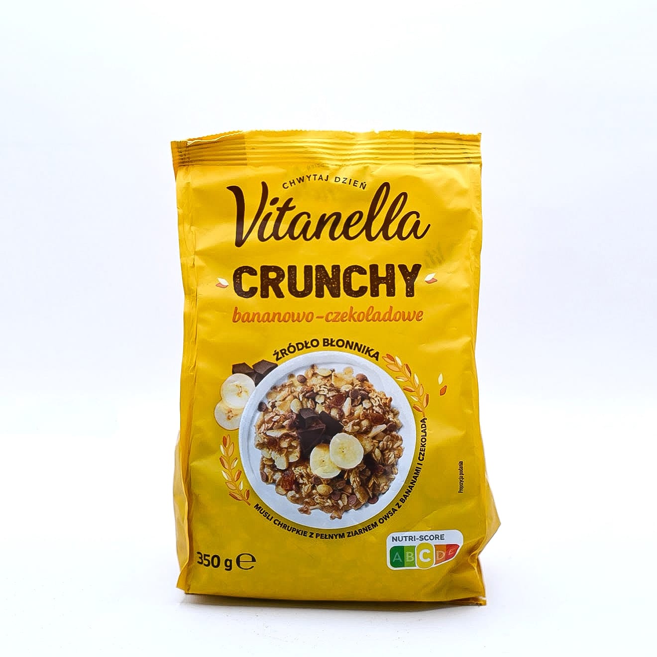 Vitanella Crunchy bananowo-czekoladowe, 350g