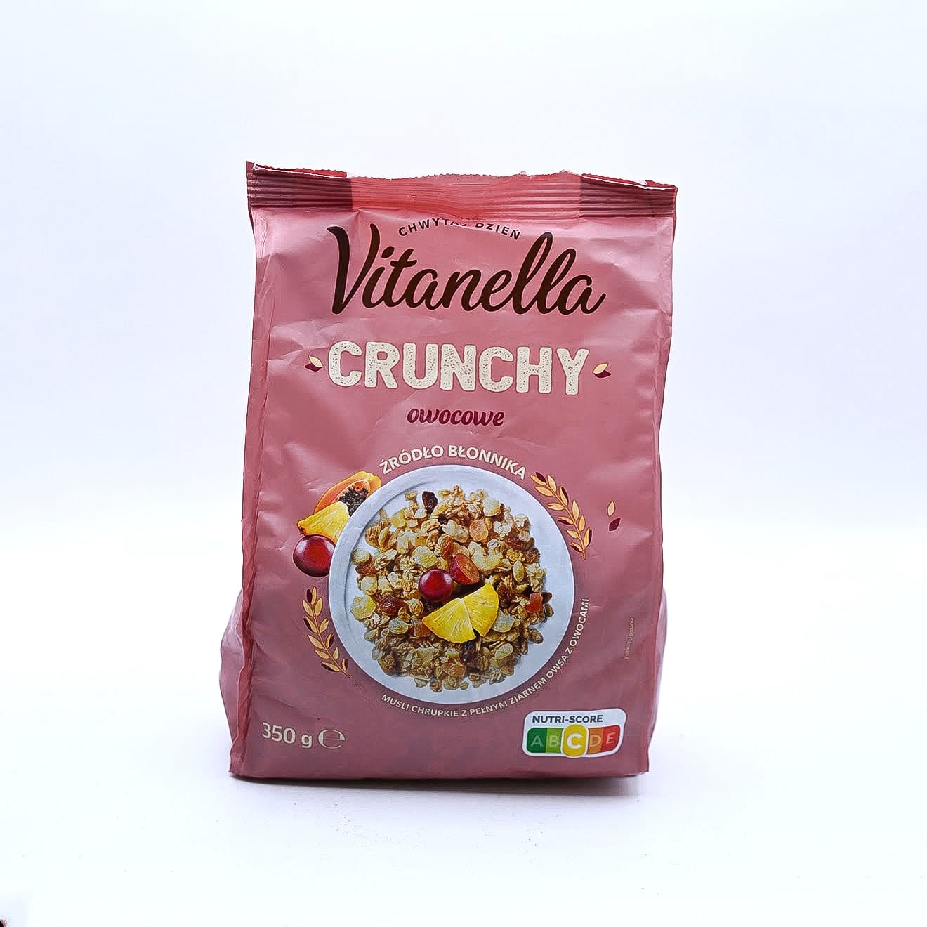 Vitanella Crunchy owocowe (фруктові), 350g